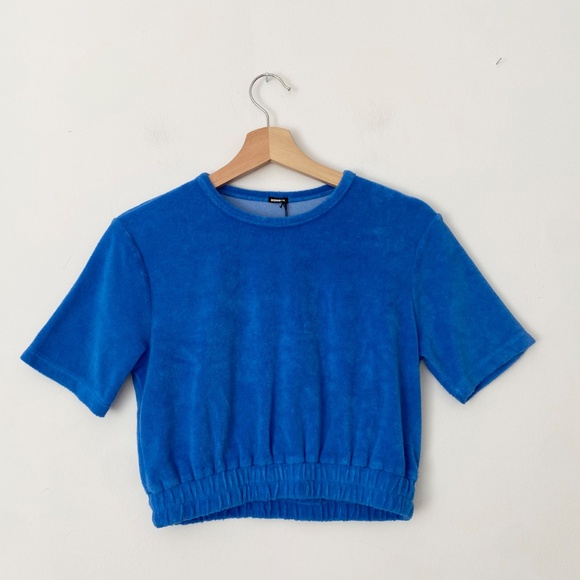 Monrow terrycloth crop tee - Picture 3 of 6